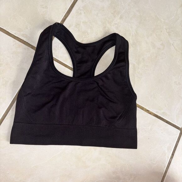 343. All In Motion Black Sport Bra Size Large - Picture 1 of 3